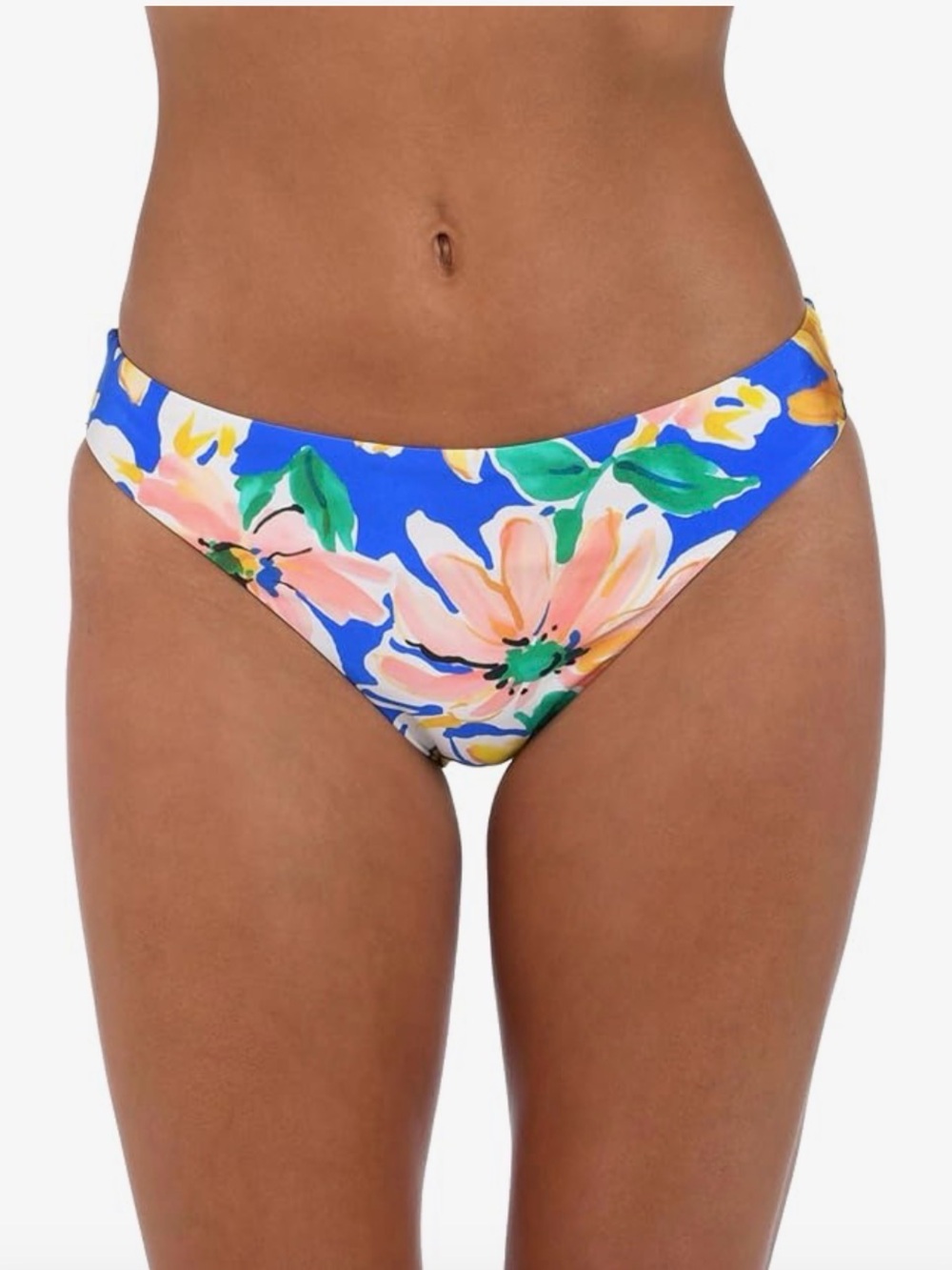 Sunshine 79 Floral Blue Bikini Bottom NWT